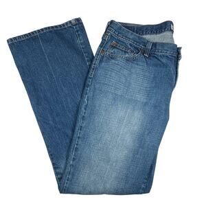 American Eagle Jeans Women 14 Regular 37x32 Boot Cut Hipster Fit Hem Wear